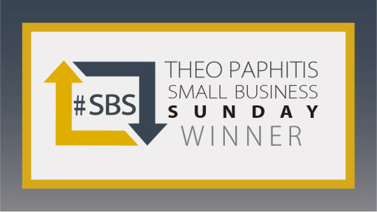 Stand Out Socks has won ex BBC Dragons Den star Theo Paphitis’ prestigious #SBS Small Business Sunday award.