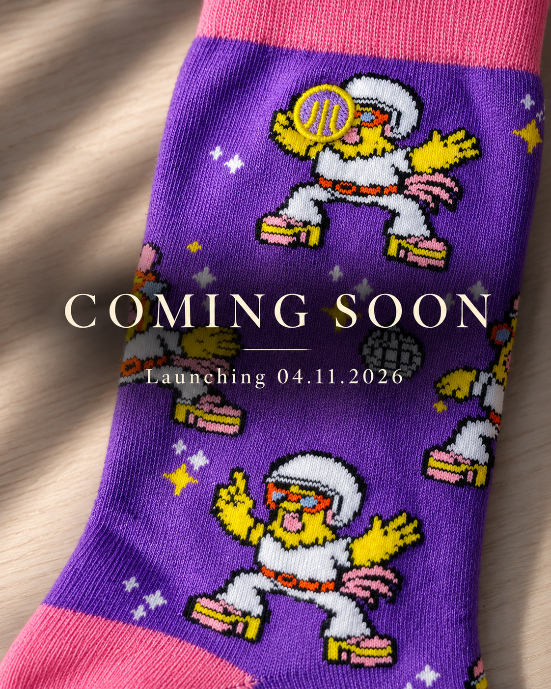 The Funky Chicken Socks