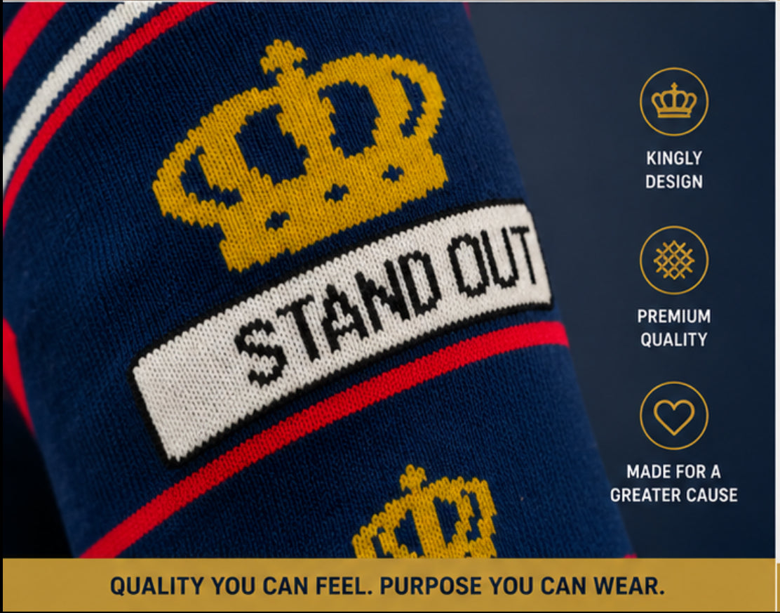 Socks Fit For The King 👑