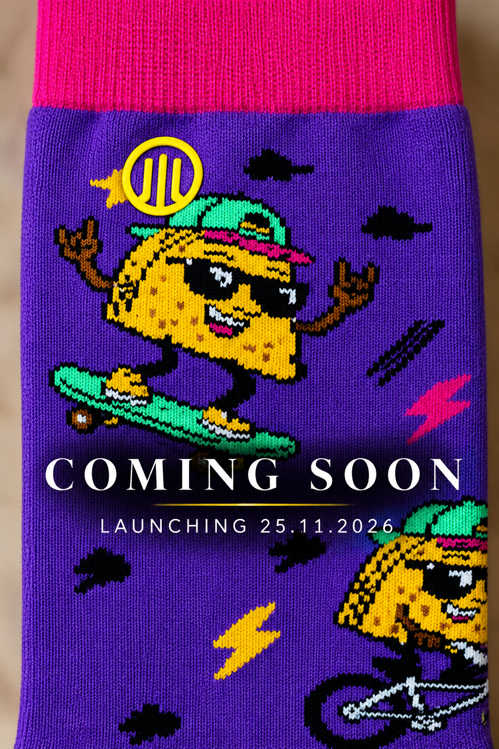 Tacos on the Move Socks