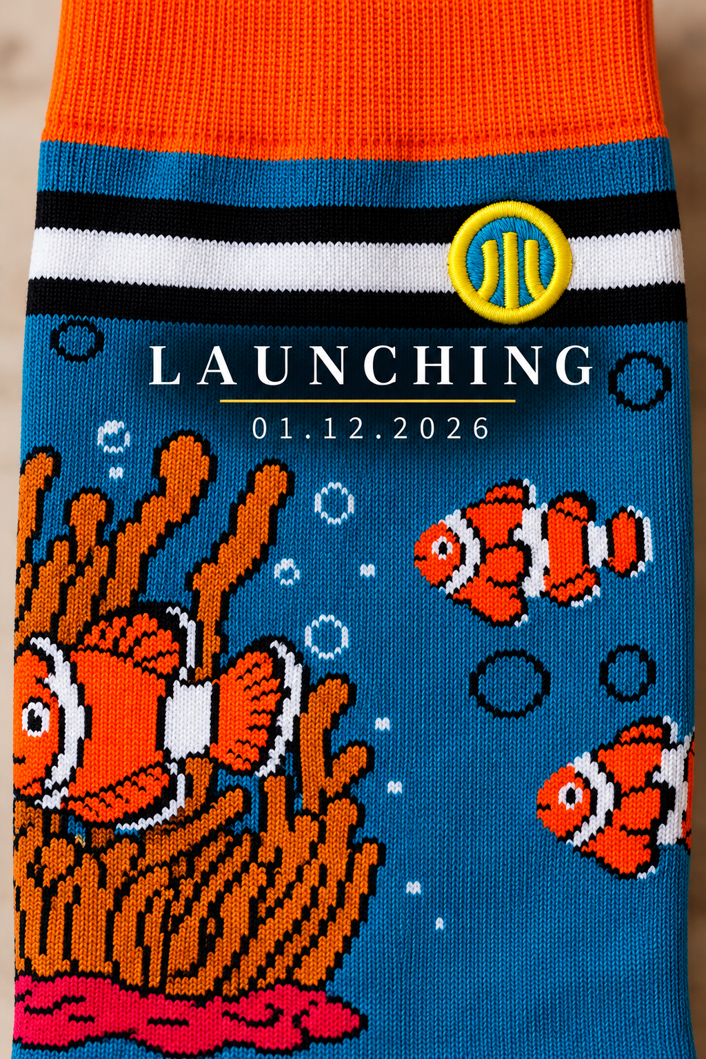 Clownfish Reef Socks