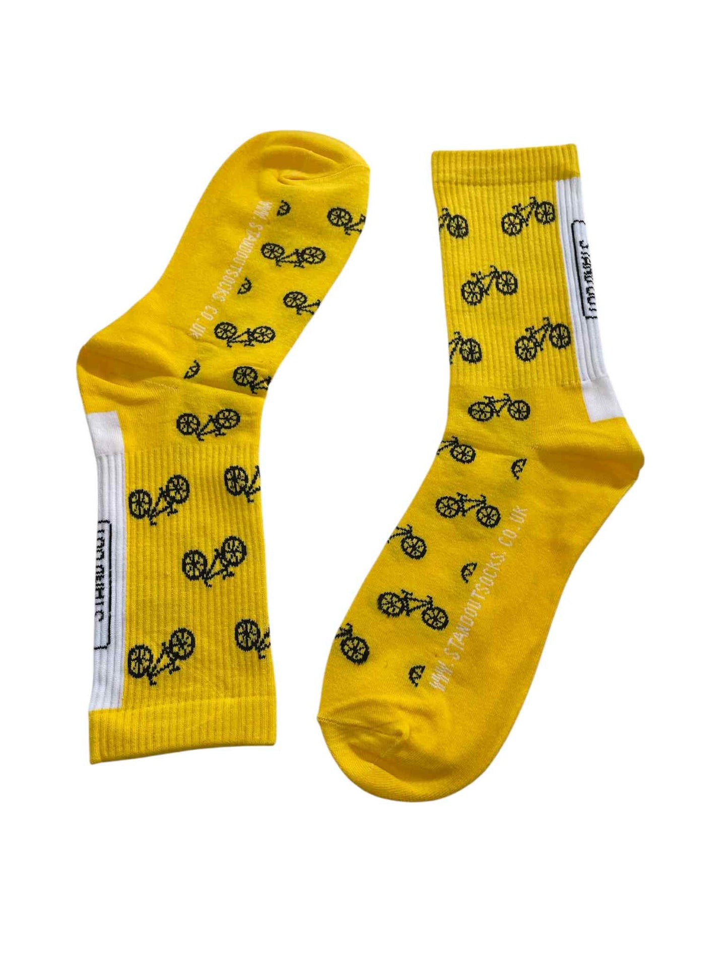 Yellow Bike Sports Socks