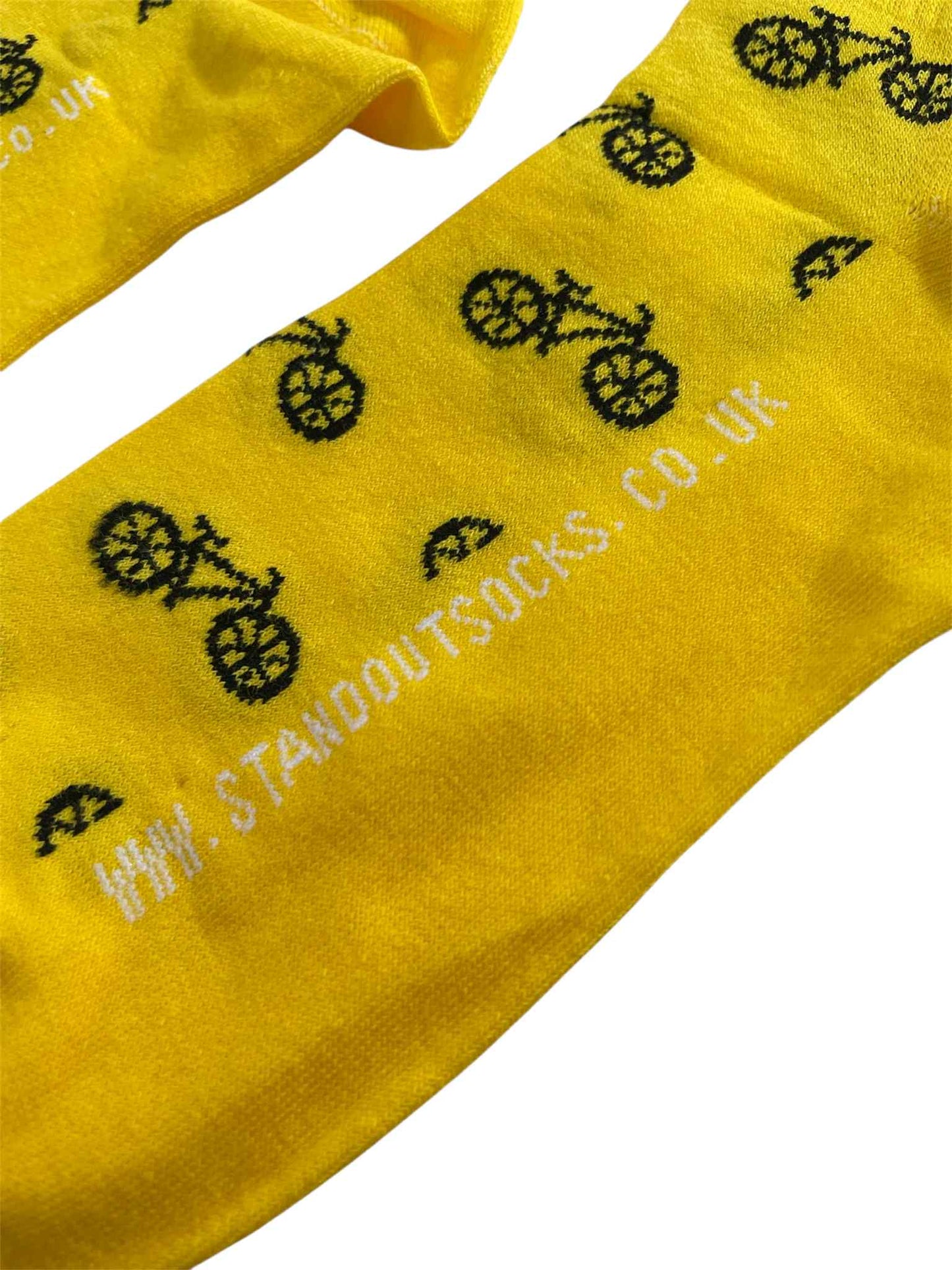 Yellow Bike Sports Socks