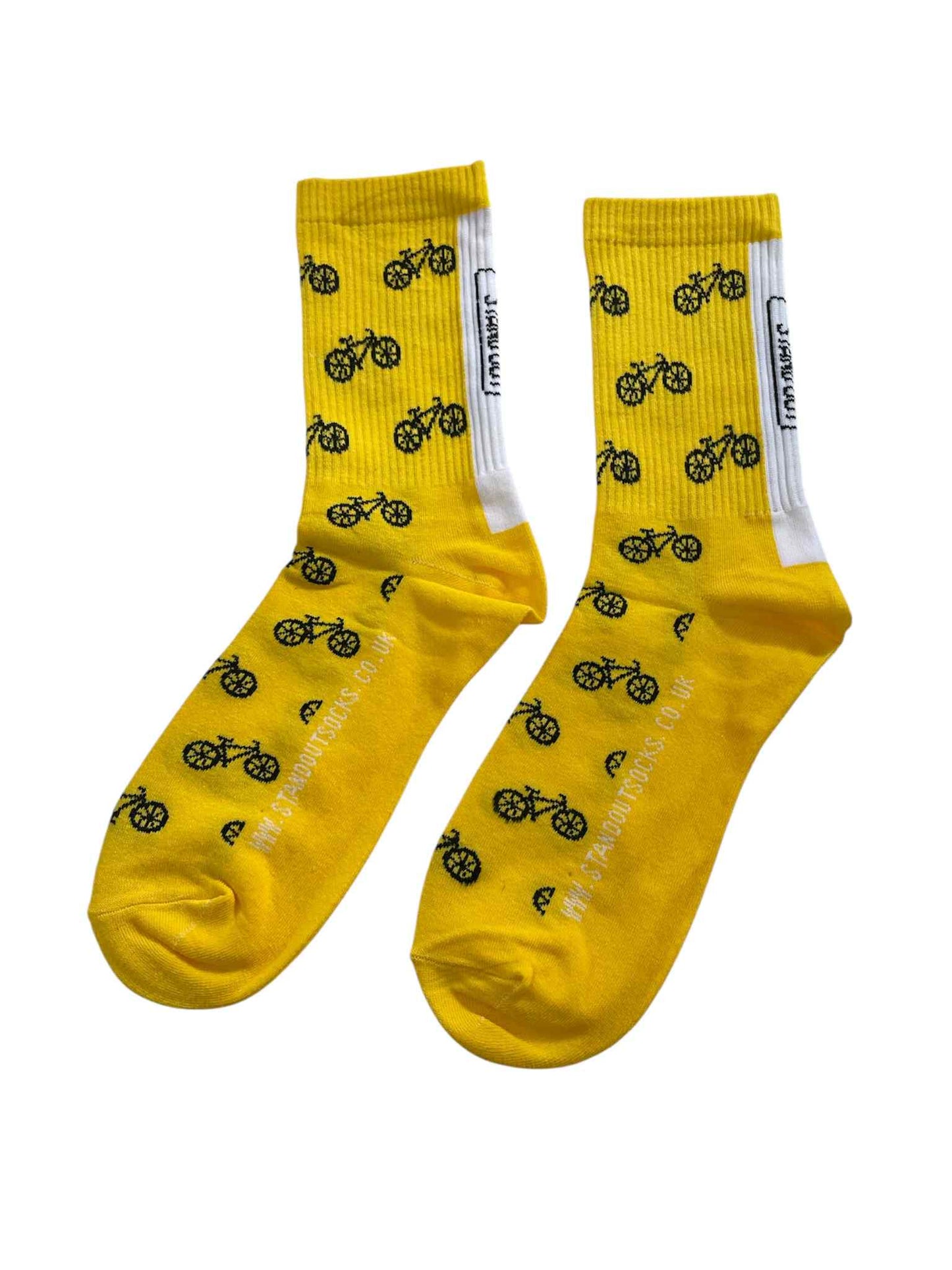 Yellow Bike Sports Socks