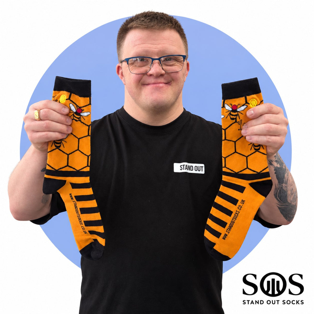 Manchester Bee Socks