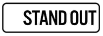 stand out socks logo