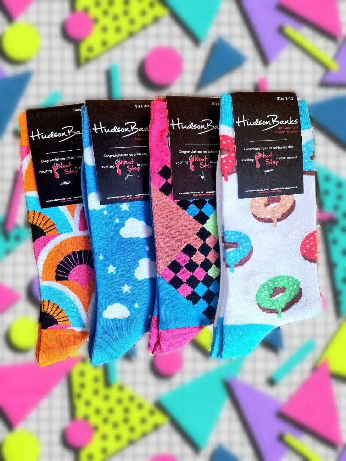 Hudson Banks x Stand Out Socks Corporate Gifting Collaberation