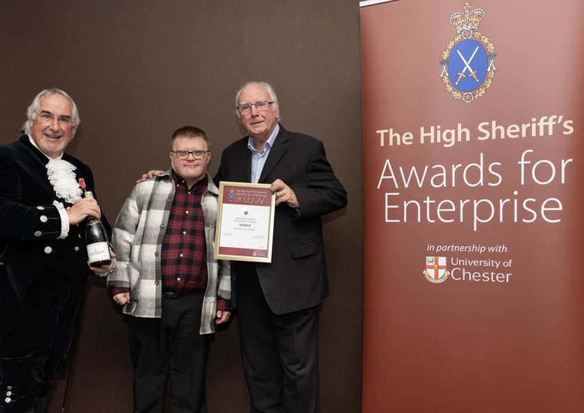 Celebrating Success: Stand Out Socks Receives High Sheriff Award!