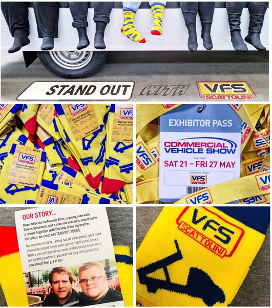 Stand Out Socks collaboration with VFS Southampton Ltd