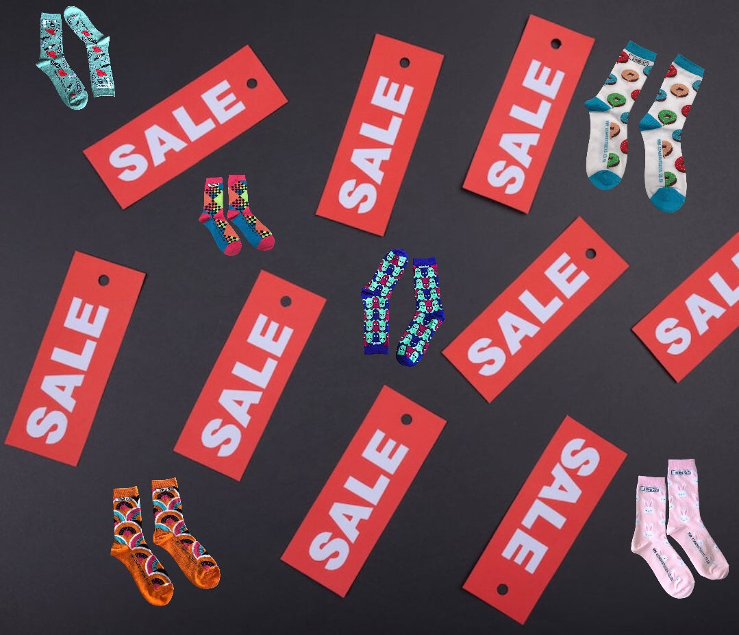 Stand out socks 3 for 2 summer sale 