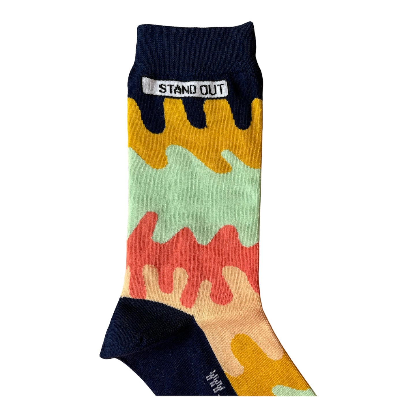 Melted Colour Mash Socks