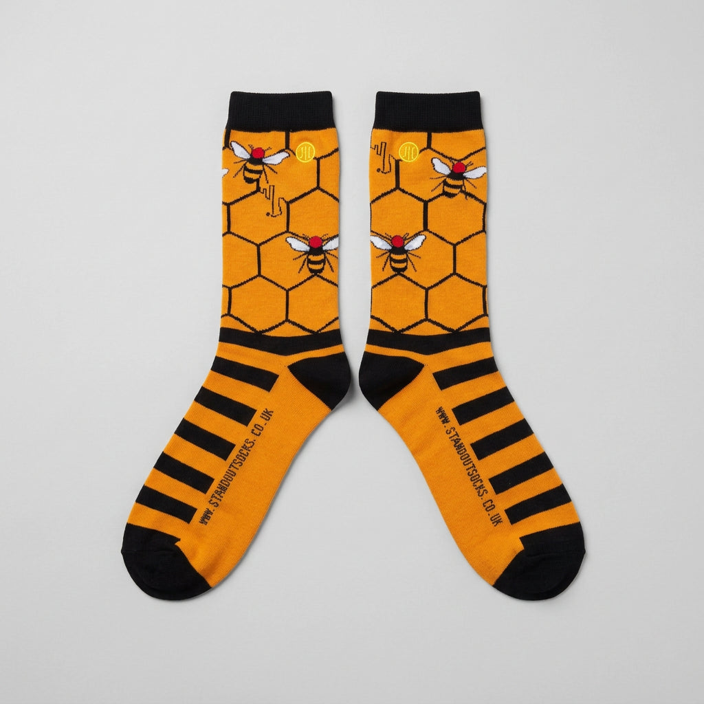Manchester Bee Socks