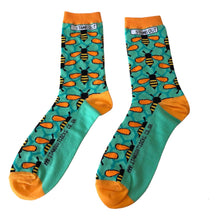 Load image into Gallery viewer, Stand Out Manchester Bee Socks
