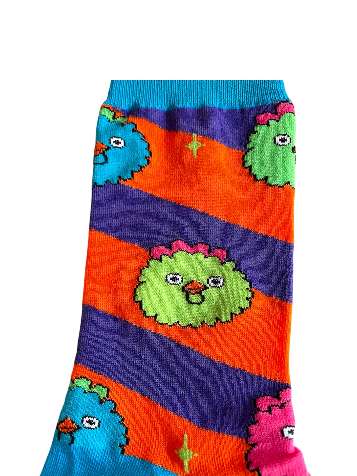 Fluffy Bird Socks