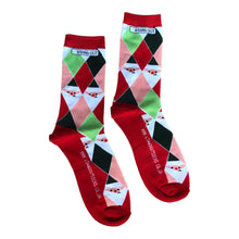 Load image into Gallery viewer, Stand Out Sock Santa Christmas Socks
