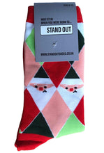 Load image into Gallery viewer, Stand Out Sock Santa Christmas Socks
