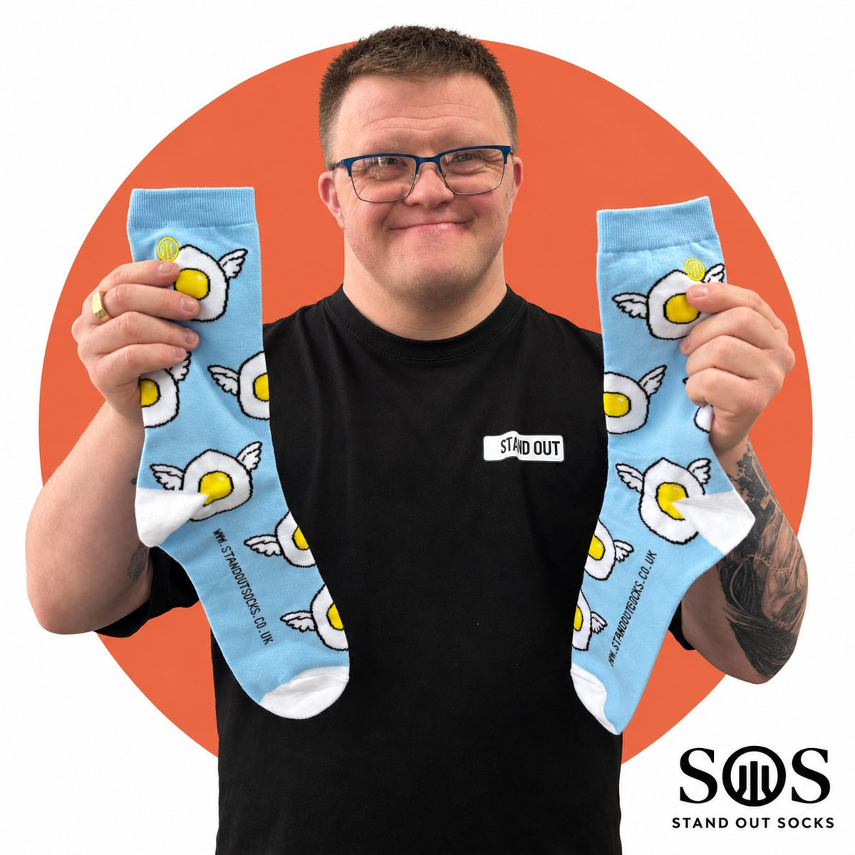 Flying Eggs Socks