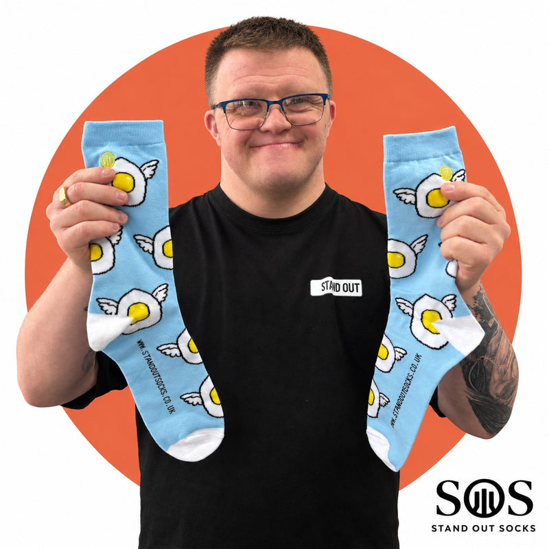Flying Eggs Socks