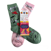 Load image into Gallery viewer, Stand Out Socks Anti Bullying Alliance Collaboration Socks
