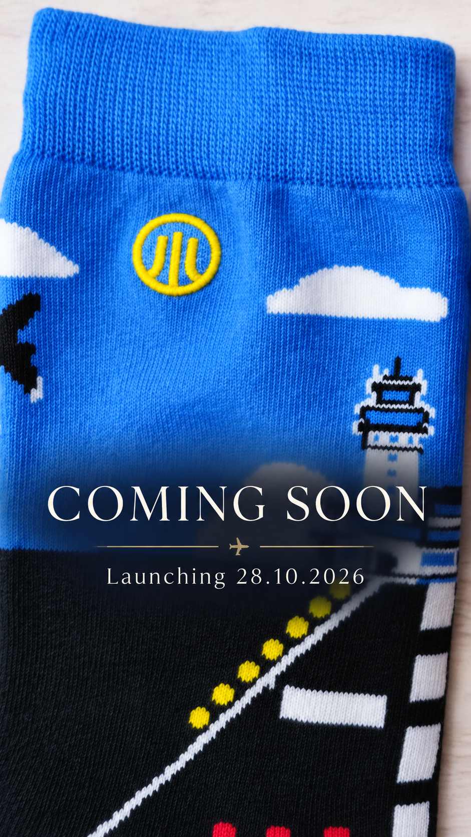 Airport Runway Socks