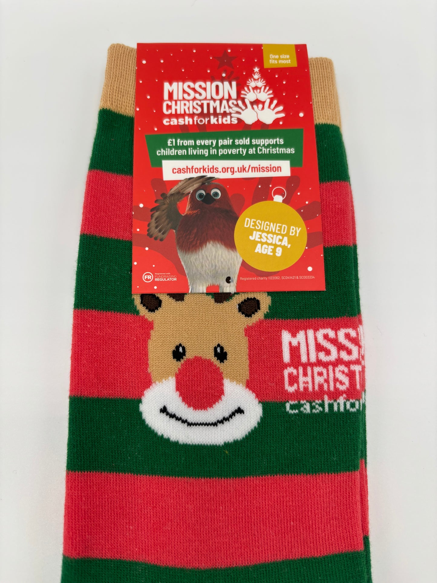 Mission Christmas Charity Socks