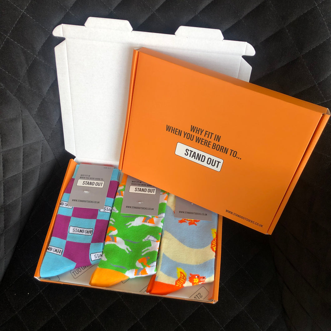 The Bold Collection Socks Gift Box