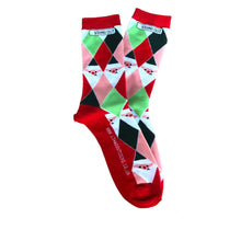 Load image into Gallery viewer, Stand Out Sock Santa Christmas Socks
