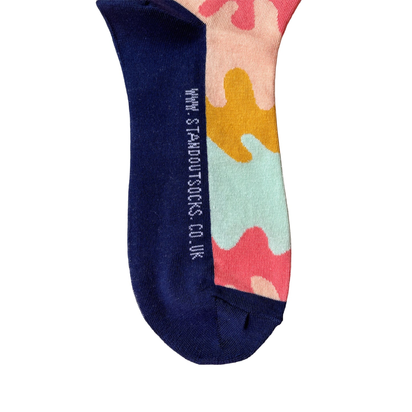 Melted Colour Mash Socks