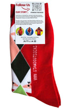 Load image into Gallery viewer, Stand Out Sock Santa Christmas Socks
