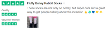 Load image into Gallery viewer, Stand Out Socks 5 Star Trust Pilot Review 
