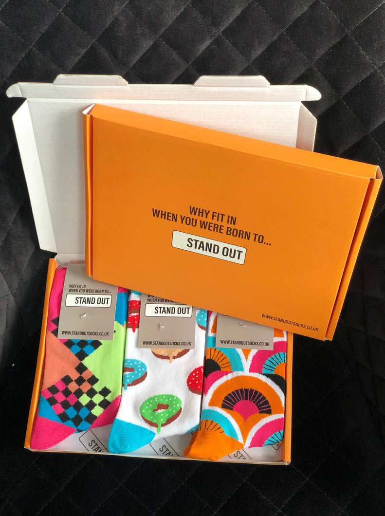 Stand Out Socks The Statement Maker Gift Box