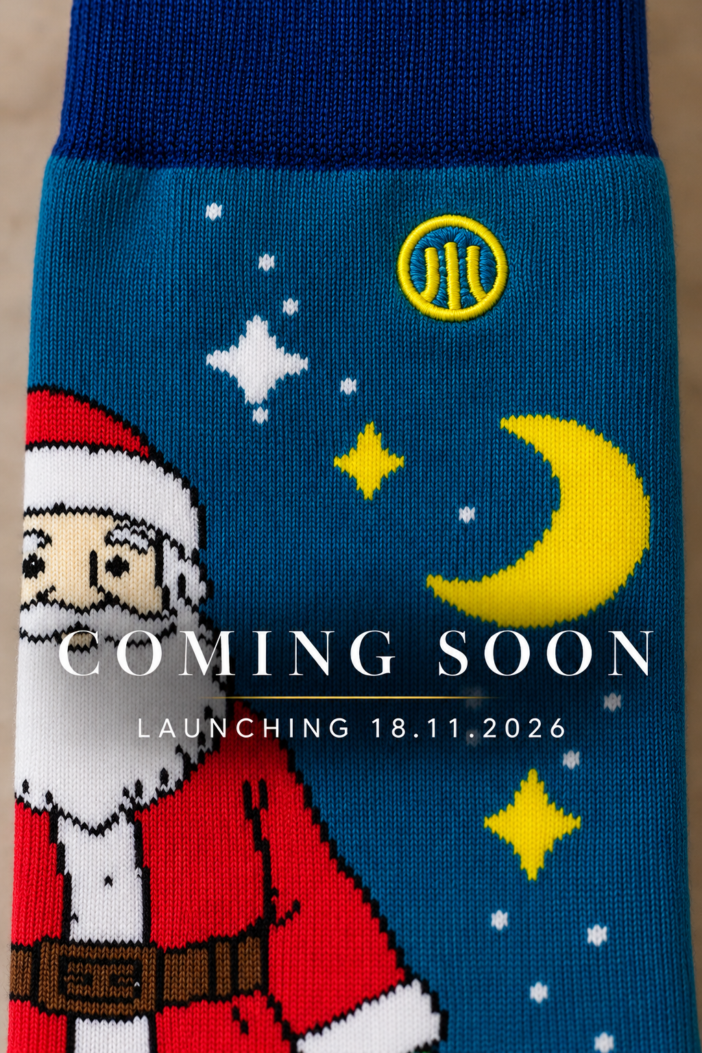 Classic Santa Christmas socks