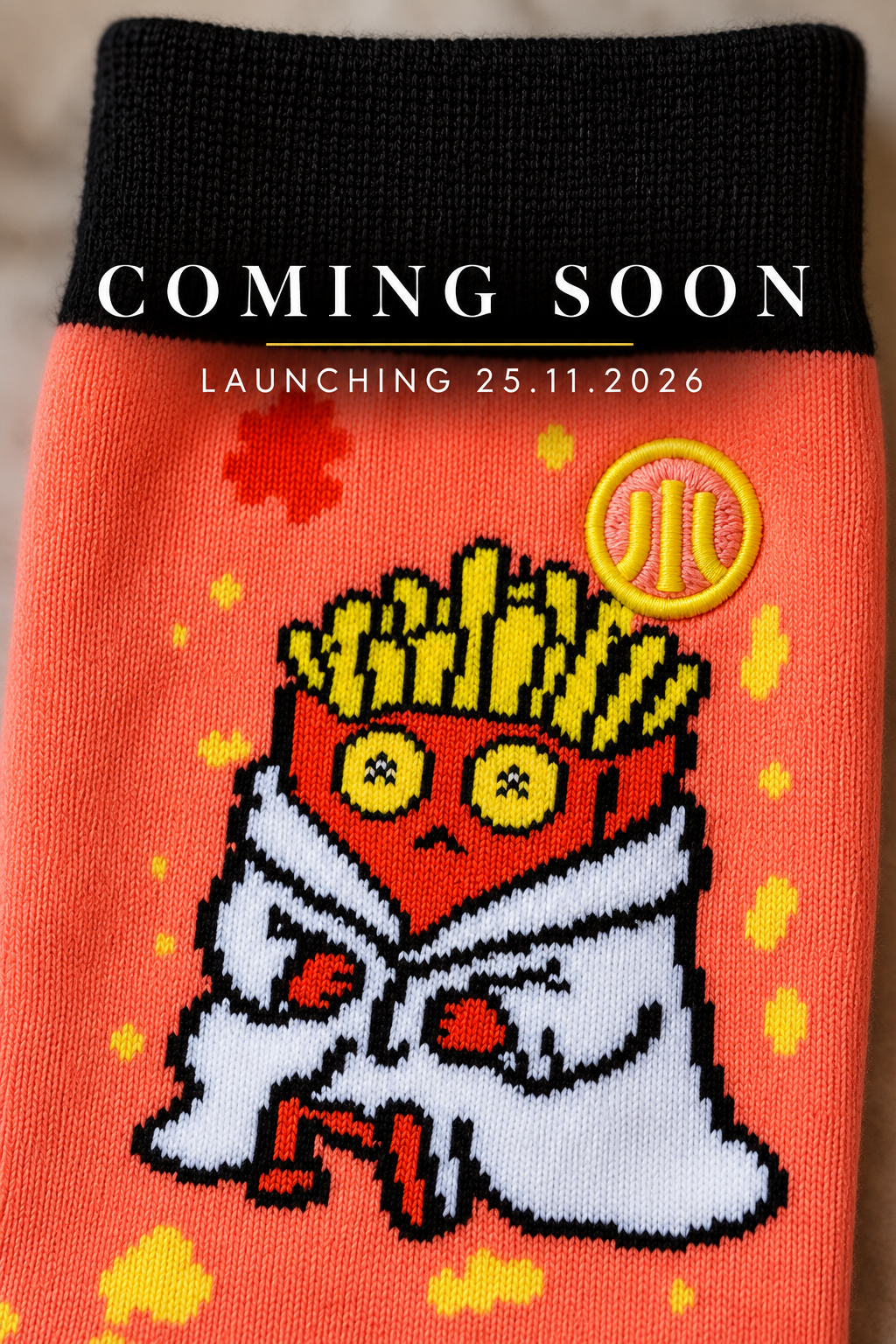 Pampered Fries Socks