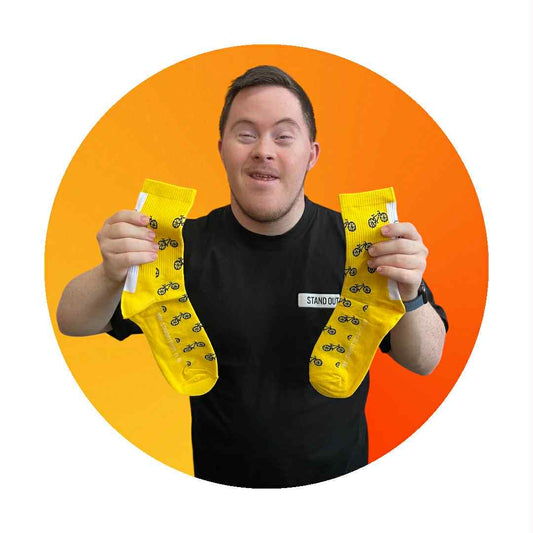 Yellow Bike Sports Socks