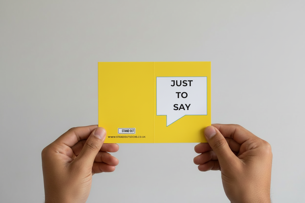 Stand Out Just to Say Blank Card