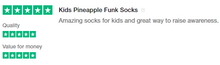 Load image into Gallery viewer, Stand Out Socks 5 Star Trust Pilot Review
