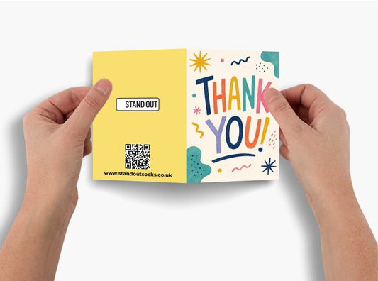 Stand Out Thank You Card