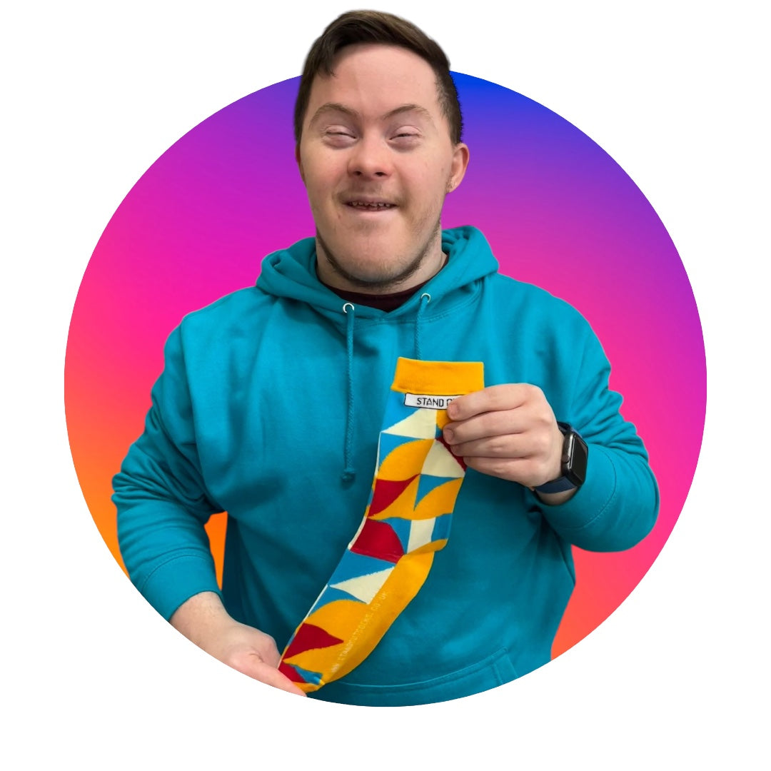 Geo Sun Socks