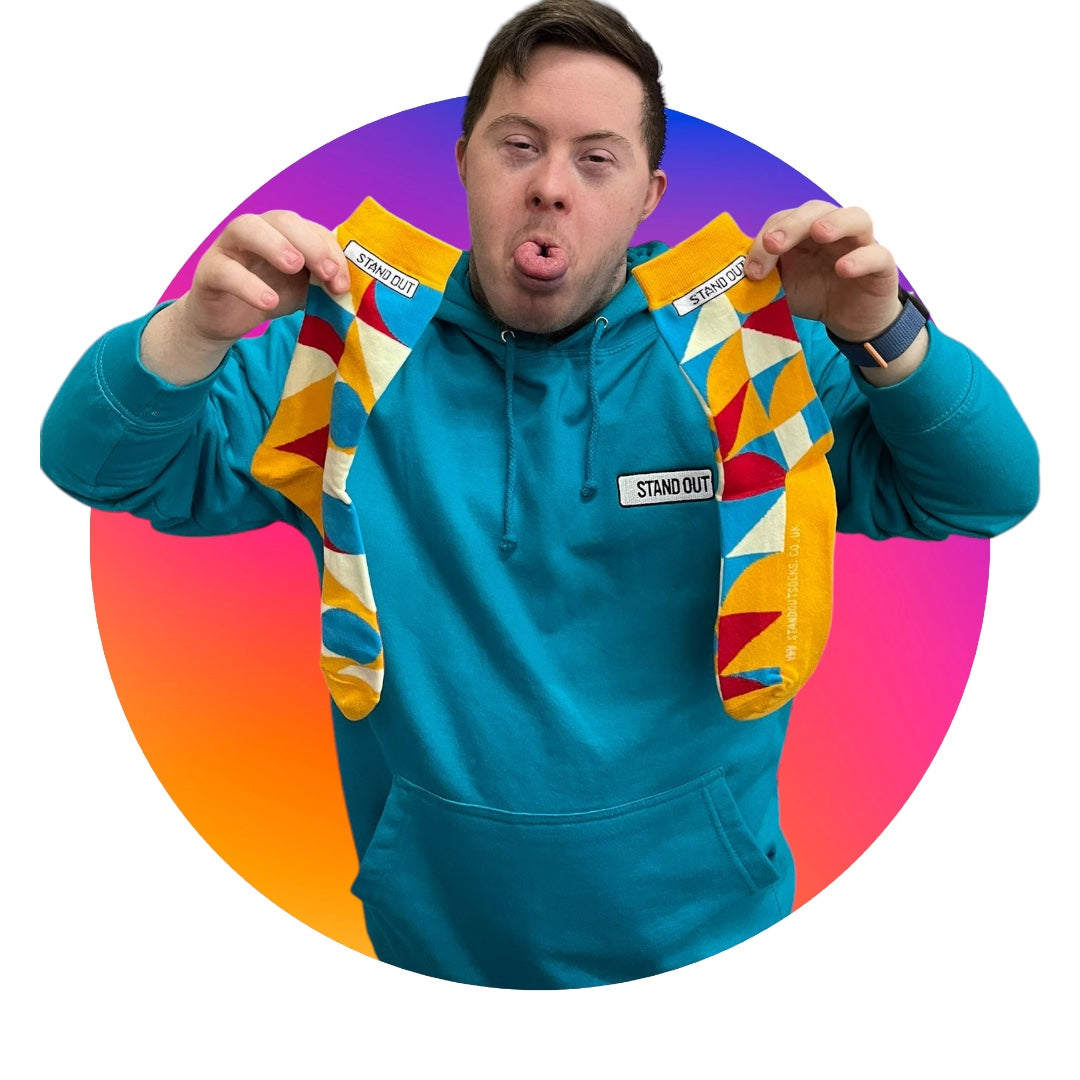 Geo Sun Socks