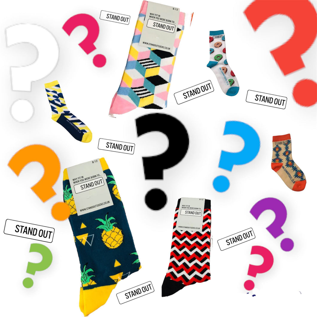 Stand Out Socks Mystery Pair Of Unisex Socks 