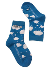 Load image into Gallery viewer, Kids Stand out socks Cloud 9 socks - Available in adult and kids sizes 
