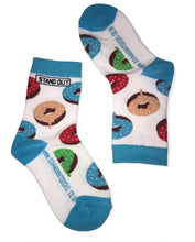 Load image into Gallery viewer, Stand Out Socks Kids Dipping Donut Socks
