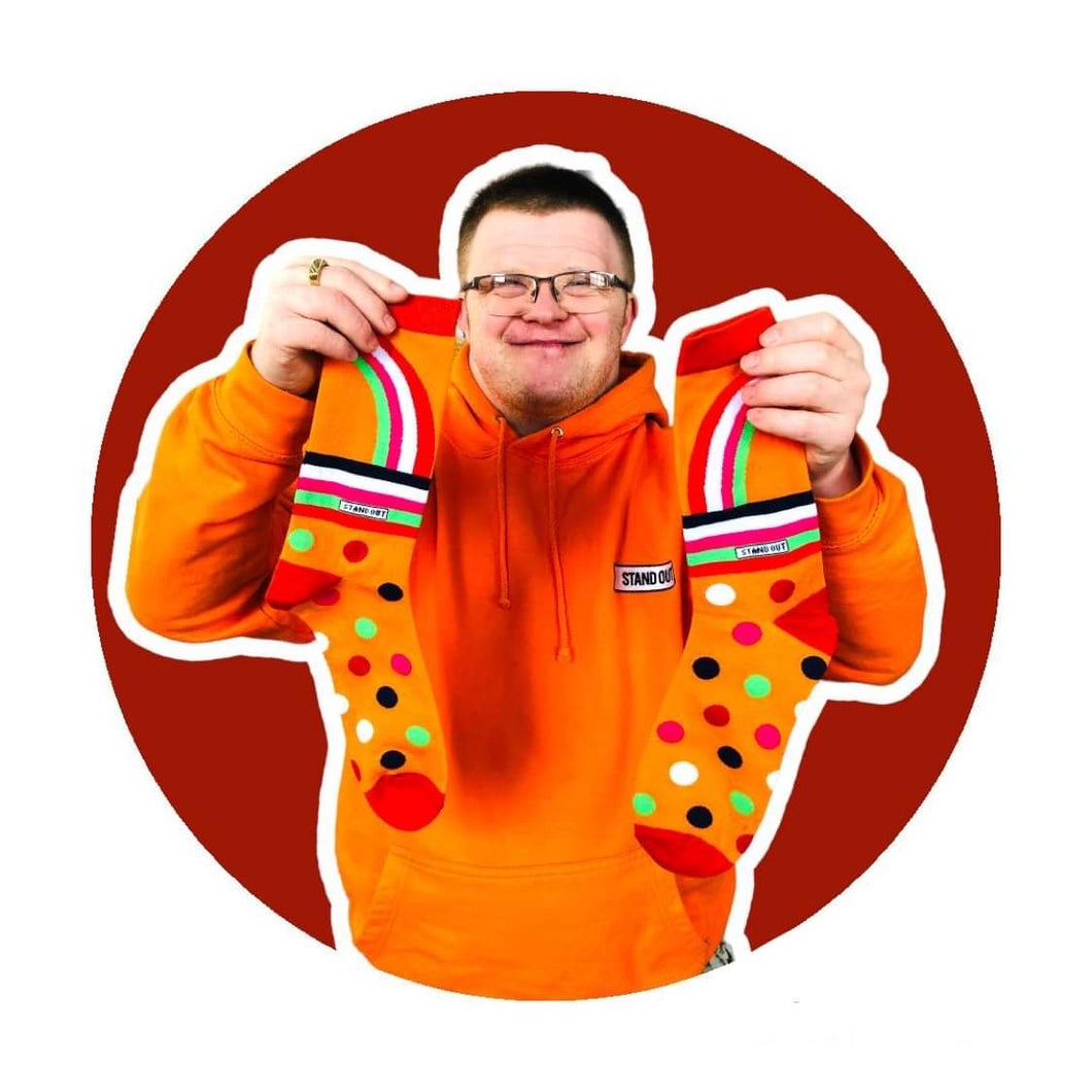 Stand Out Socks Rainbow Pride Socks 