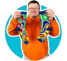 Load image into Gallery viewer, Stand Out Socks Colourful Patterned Fairground Socks
