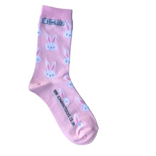 Load image into Gallery viewer, stand out socks easter fluffy bunny
