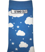 Load image into Gallery viewer, Stand out socks Cloud 9 socks - Available in adult and kids sizes
