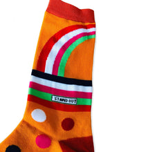 Load image into Gallery viewer, Stand Out Socks Rainbow Pride Socks 
