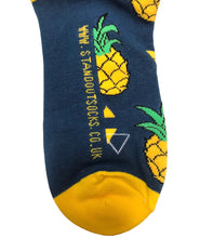 Load image into Gallery viewer, Stand out socks Pineapple Funk socks - Available in adult and kids sizes 
