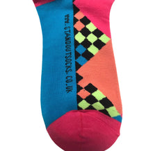 Load image into Gallery viewer, Stand out socks Top of the socks, funky retro style socks  - Available in adult and kids sizes 
