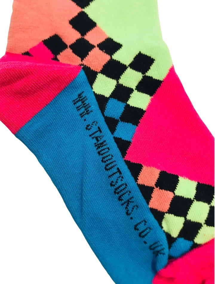 Stand Out Socks Kids Top Of The Socks - Funky Fun Crew Socks